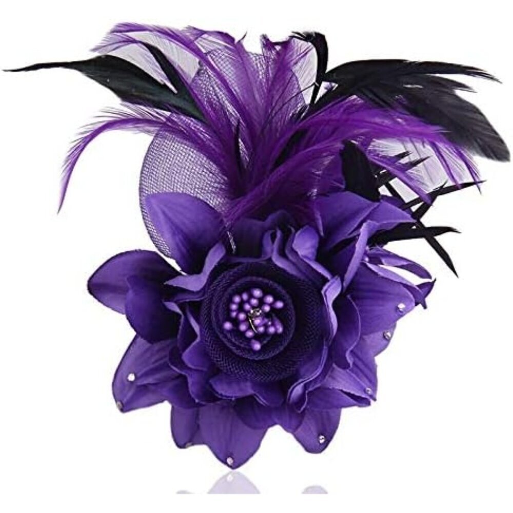 Elegant Flower Brooch for Women Wedding Party Dress Lapel Pin Jewelry